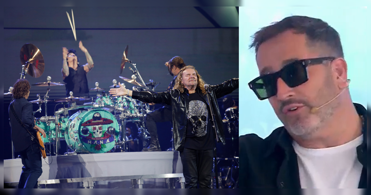 Eduardo Fuentes desclasificó “trauma” que tiene con Maná por culpa de su expareja