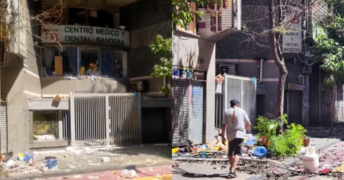 Reportan fuerte explosión en Santiago Centro: ¿qué pasó en una galería comercial en Paseo Bandera?