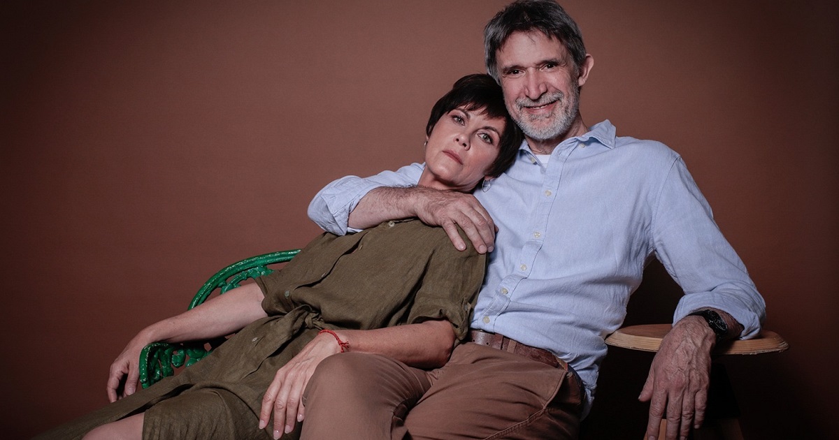 Francisco Melo y su personaje en Al sur del corazón: 