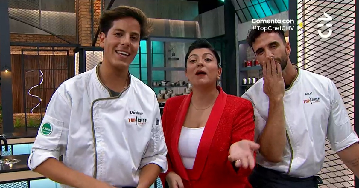 El tierno gesto de Máximo Bolocco con su polola en Top Chef VIP