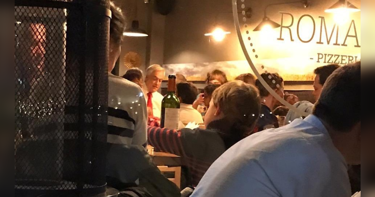 Hijos de Piñera recuerdan cumpleaños en pizzería durante estallido social: 