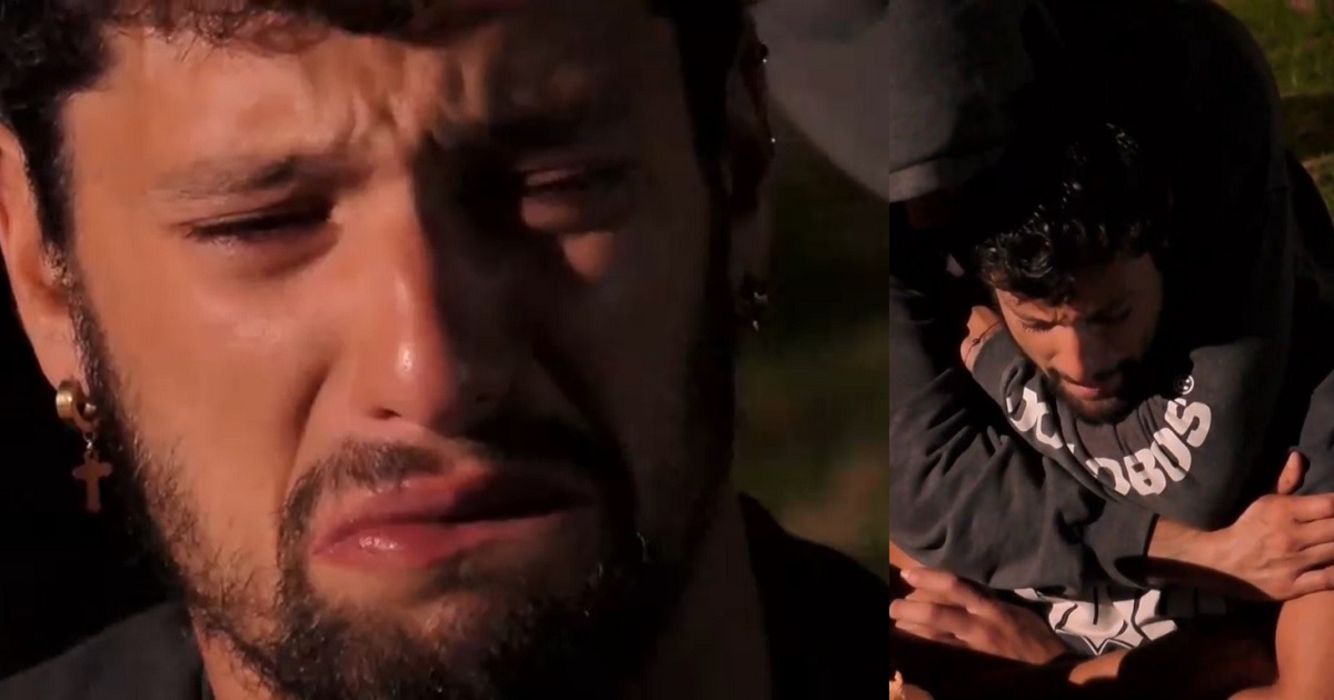 Jhonatan Mujica explotó en llanto tras eliminar a Guarén en Tierra Brava: 