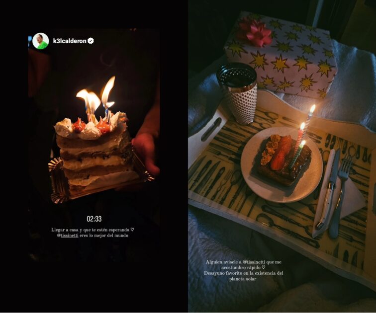 Pololo de Kel Calderón asombró a influencer con especial gesto en su cumpleaños: "Eres el mejor"