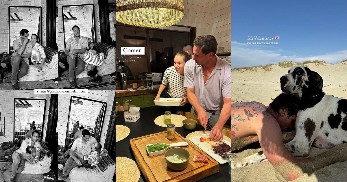 Kika Silva compartió su Día de los Enamorados con Gonzalo Valenzuela