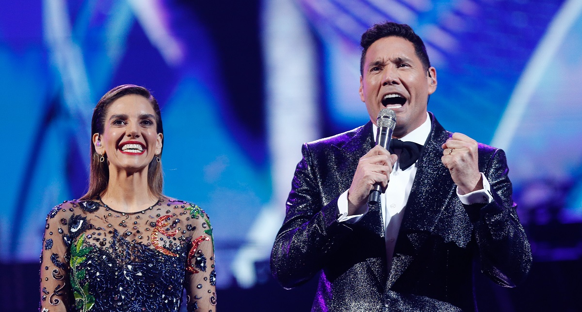 Viña 2024: María Luisa Godoy se lució con impactante vestido y Francisco Saavedra apostó por innovador look