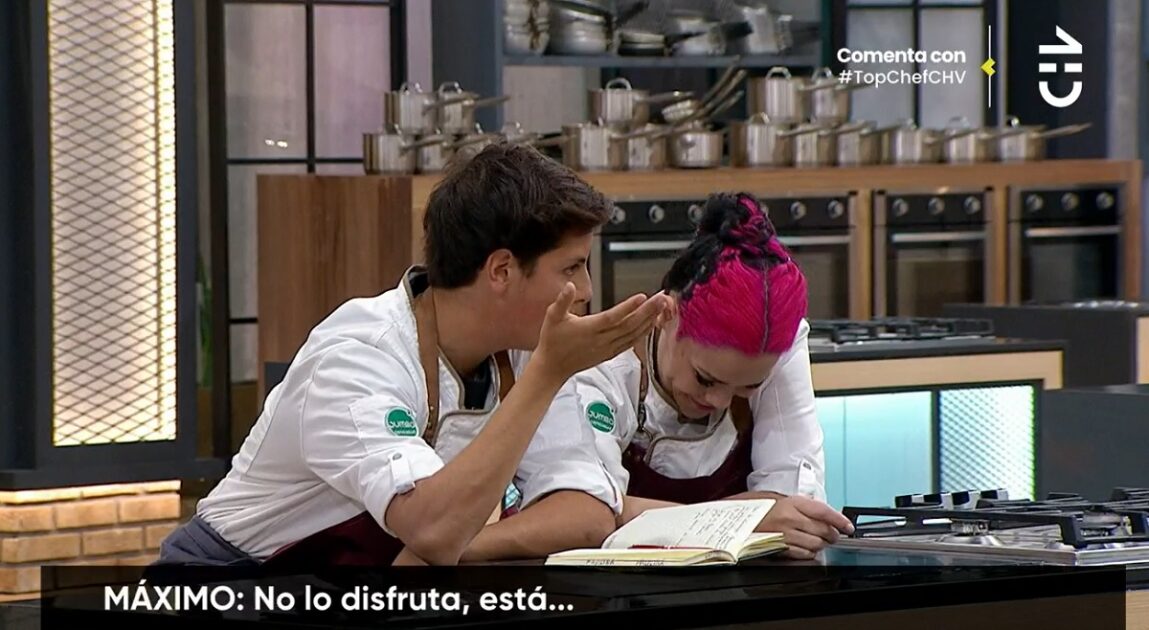 Máximo Menem perdió la paciencia con Paulina Nin en Top Chef VIP