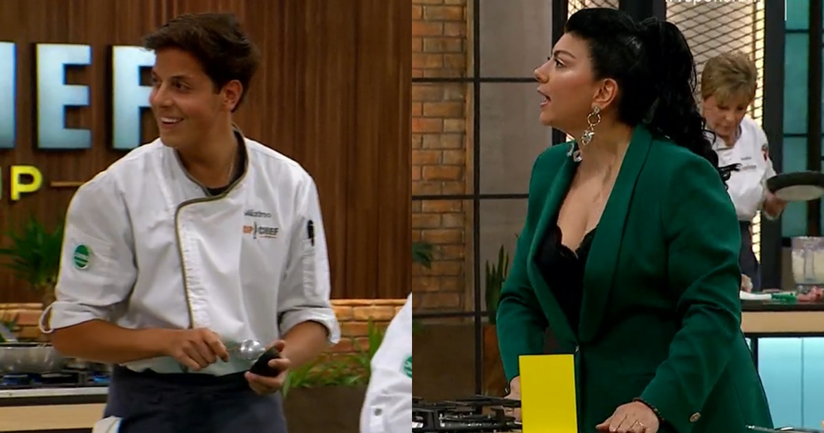 Máximo Menem sufrió con nuevas reglas de Top Chef: recibió sanción por peligrosa forma de pelar palta