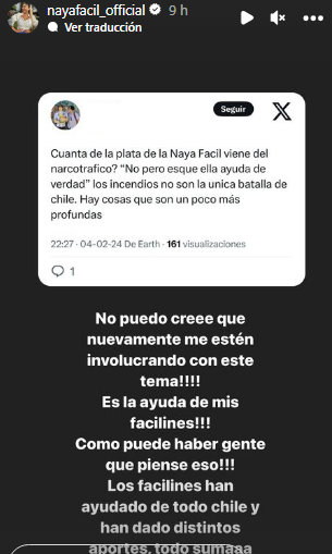 Naya Fácil y quienes vinculan narcotráfico con su ayuda a víctimas de incendios: "Cómo pueden..."
