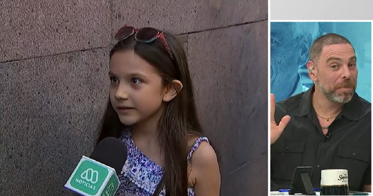 Niña de 9 años que asistió a velorio de Piñera sorprendió a Neme con sus declaraciones: 