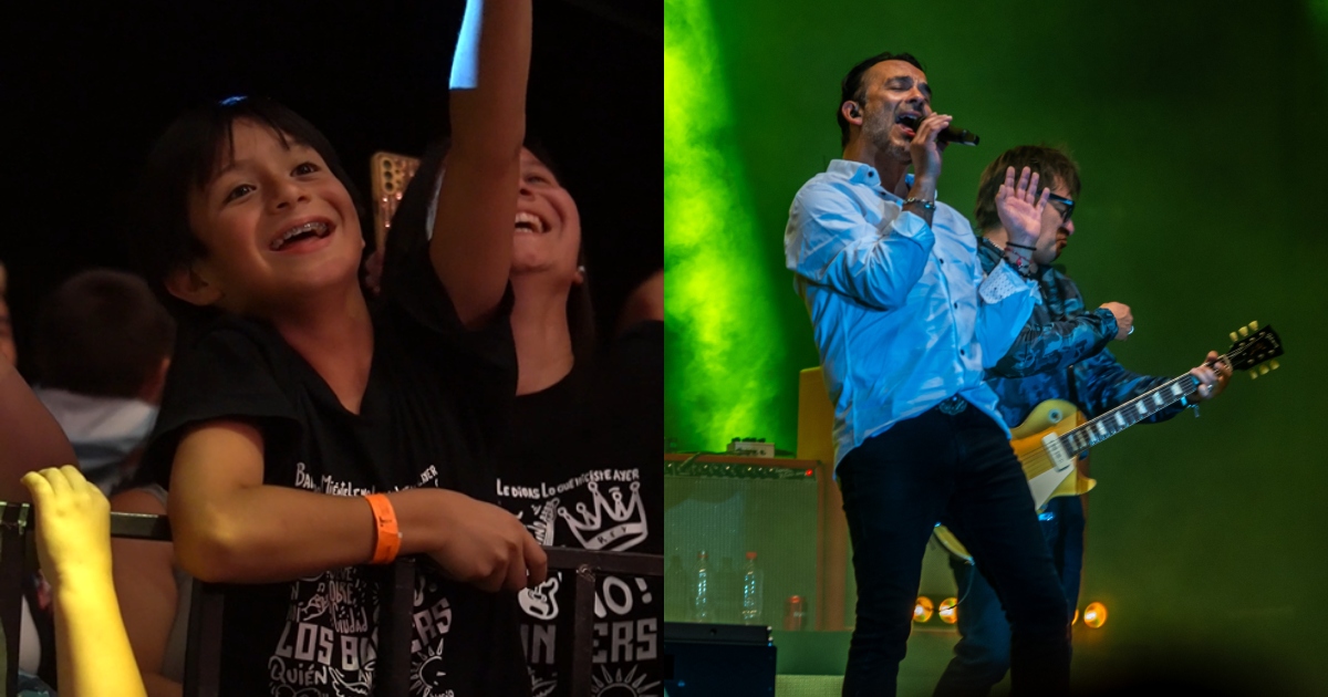 Pequeño fan de Los Bunkers 