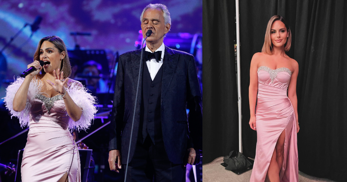 ¿Quién es Pia Toscano?, la cantante que deleitó con su voz en show de Andrea Bocelli en Viña 2024