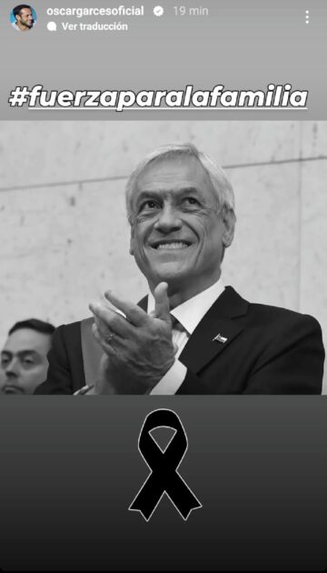 reacciones rostros de televisión tras muerte de Sebastián Piñera
