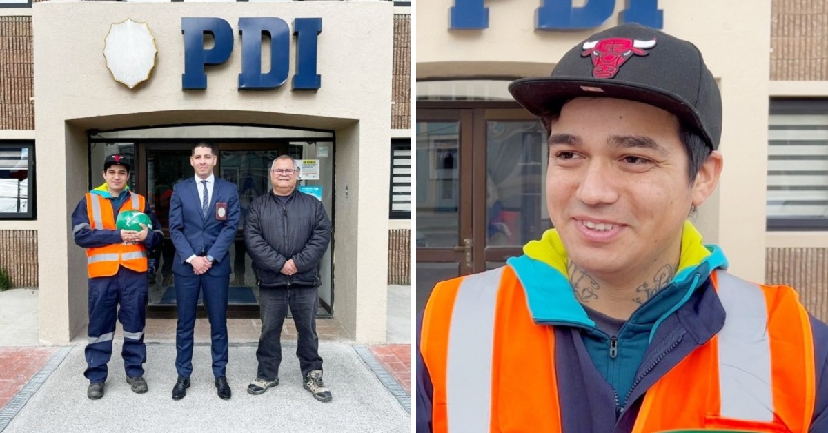 Recolector de basura de Punta Arenas encontró y devolvió bolso con 27 millones de pesos