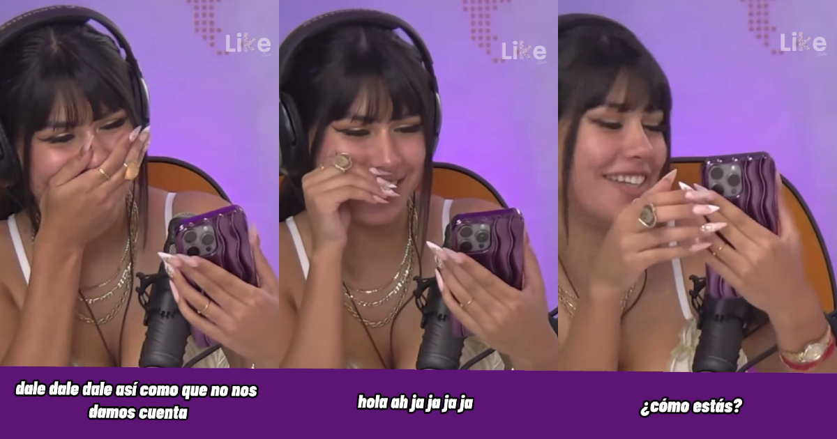 Scarlette Gálvez recibió inesperado llamado de Hans Valdés durante programa: le respondió al aire