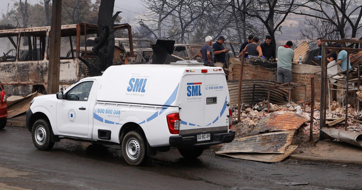 Confirman 122 fallecidos tras incendios en Valparaíso, según SML