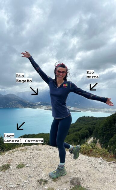 Tonka Tomicic subió nuevas imágenes en la Patagonia y relató anécdota