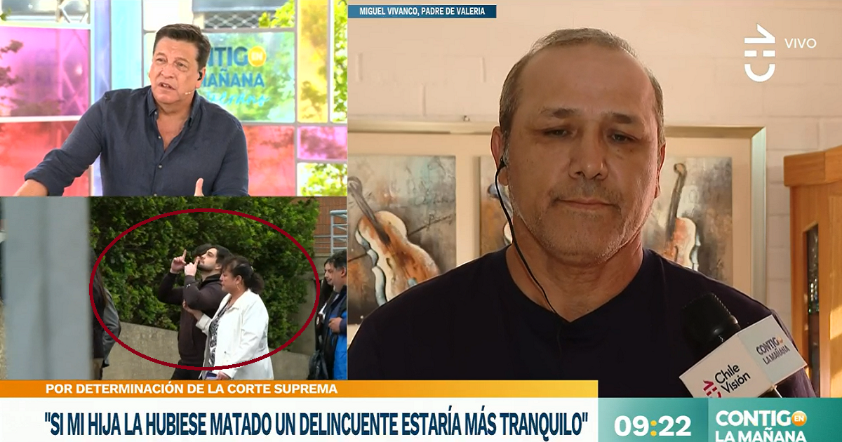 Padre de Valeria Vivanco repudió 'ofensivo' gesto de Leonel Contreras: 