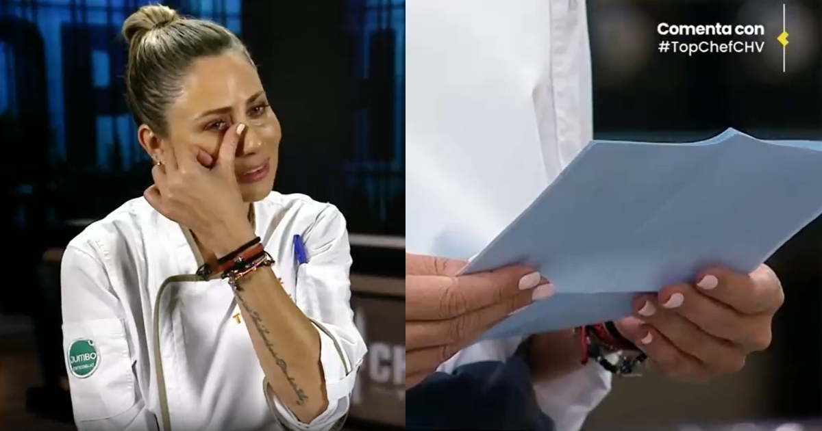 Gisella Gallardo recibió carta que la emocionó en Top Chef VIP: 