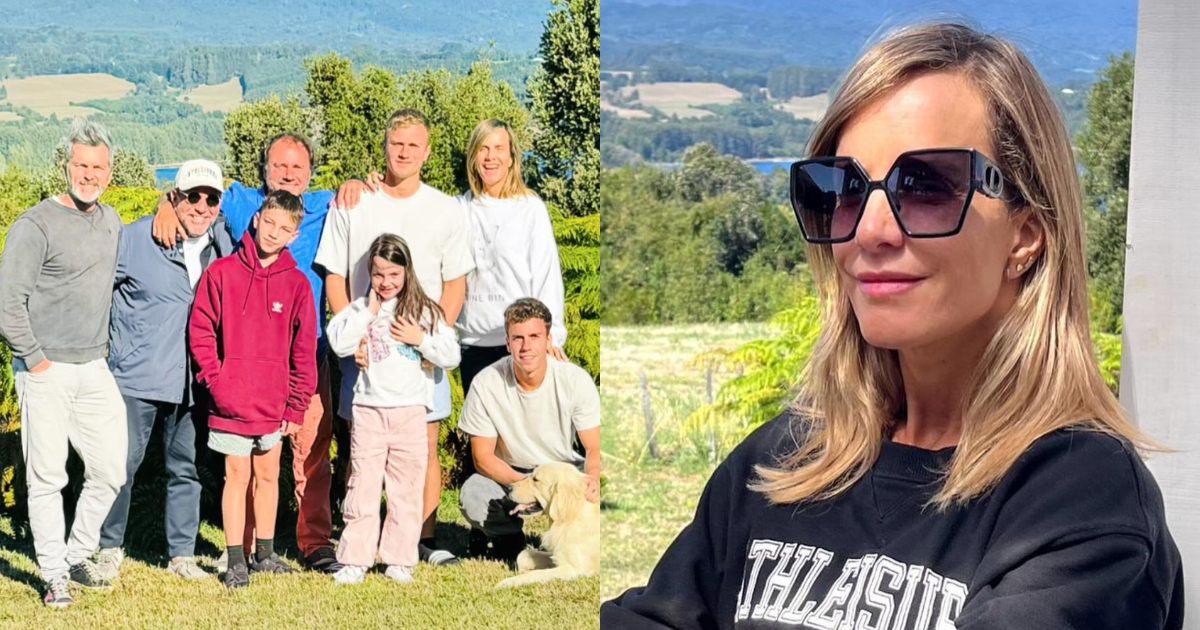 Todos juntos: las inolvidables vacaciones de Diana Bolocco junto a su familia y exesposo en Puerto Octay