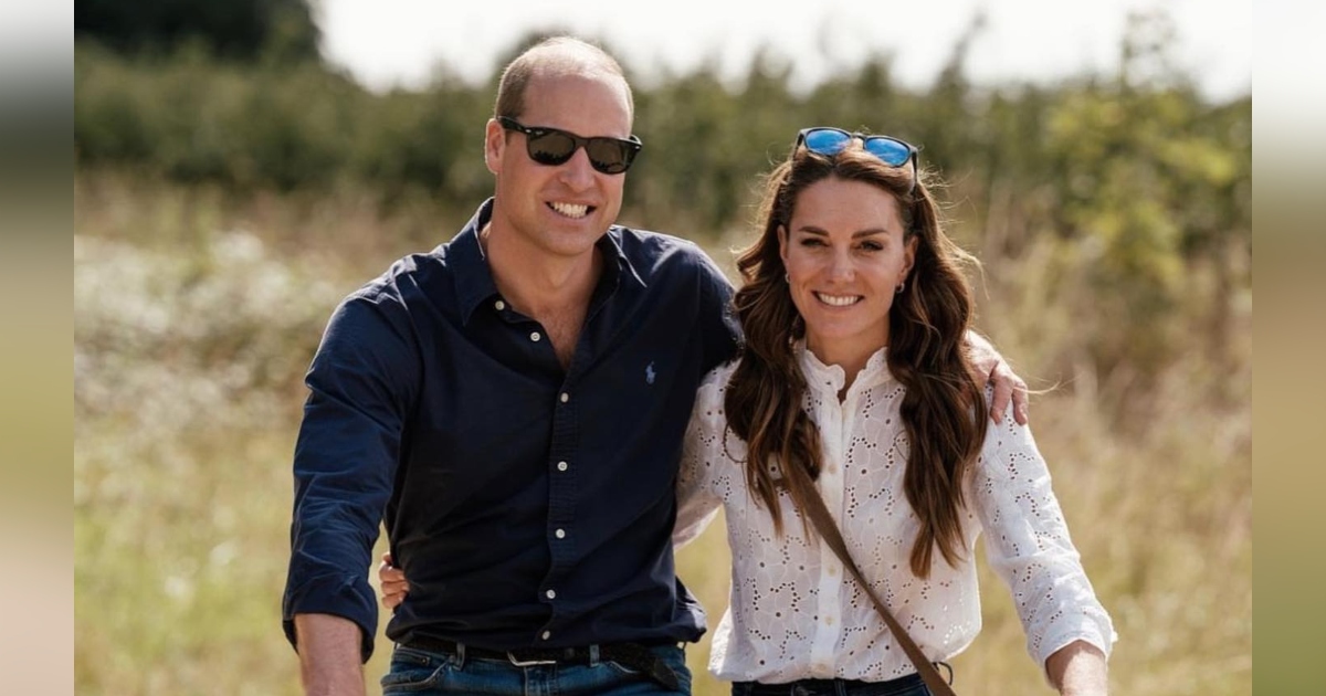 Revelan primeras imágenes de Kate Middleton junto al príncipe William tras desaparecer del ojo público