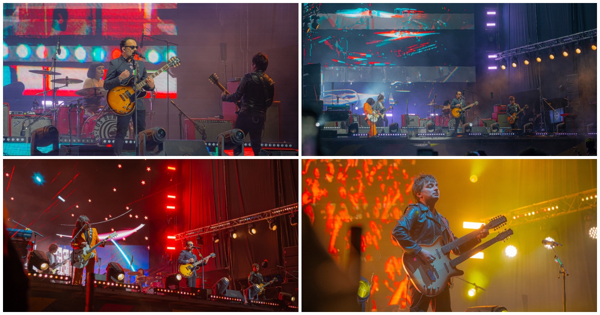 Los Bunkers tras presentarse en REC: 