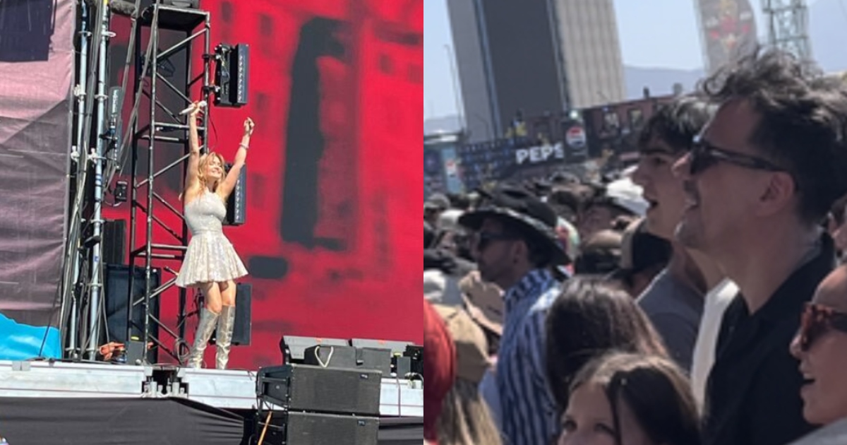 La emoción de Sergio Lagos tras show de Nicole en Lollapalooza Chile 2024: 