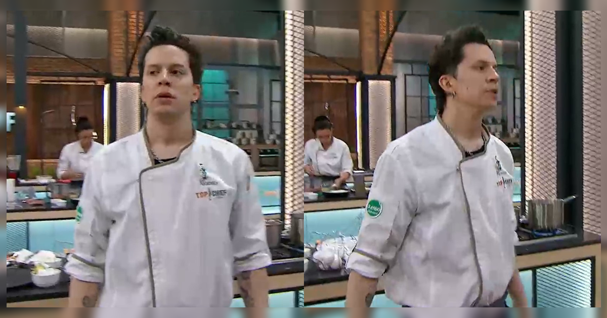 Alonso Quintero explotó tras inesperado incidente en Top Chef VIP: “Horrible esta hue***”