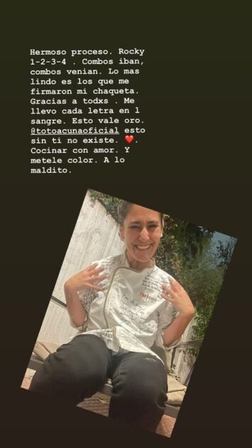 Belén Mora y sus primeras palabras tras convertirse en ganadora de Top Chef VIP