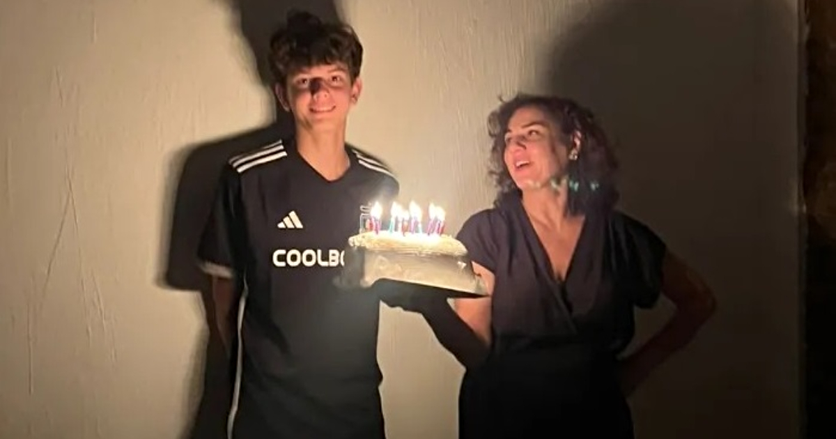 Hijo de Berta Lasala y Daniel Alcaíno cumplió 15 años: María Gracia Omegna estuvo en la celebración