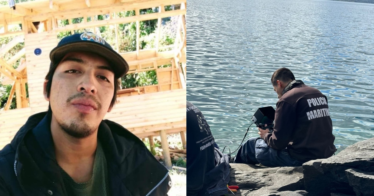 Hallan a joven desaparecido hace 4 meses en Lago Ranco: cuerpo está a 70 metros de profundidad