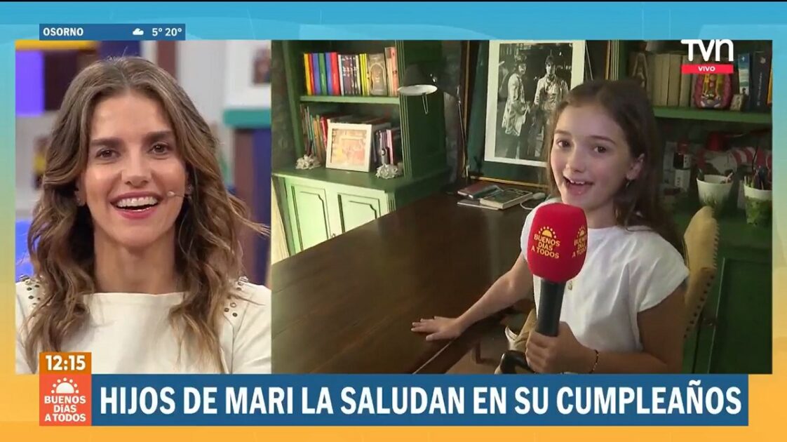 María Luisa Godoy fue sorprendida por sus hijos en el BDAT por cumpleaños: “Precioso el regalo”