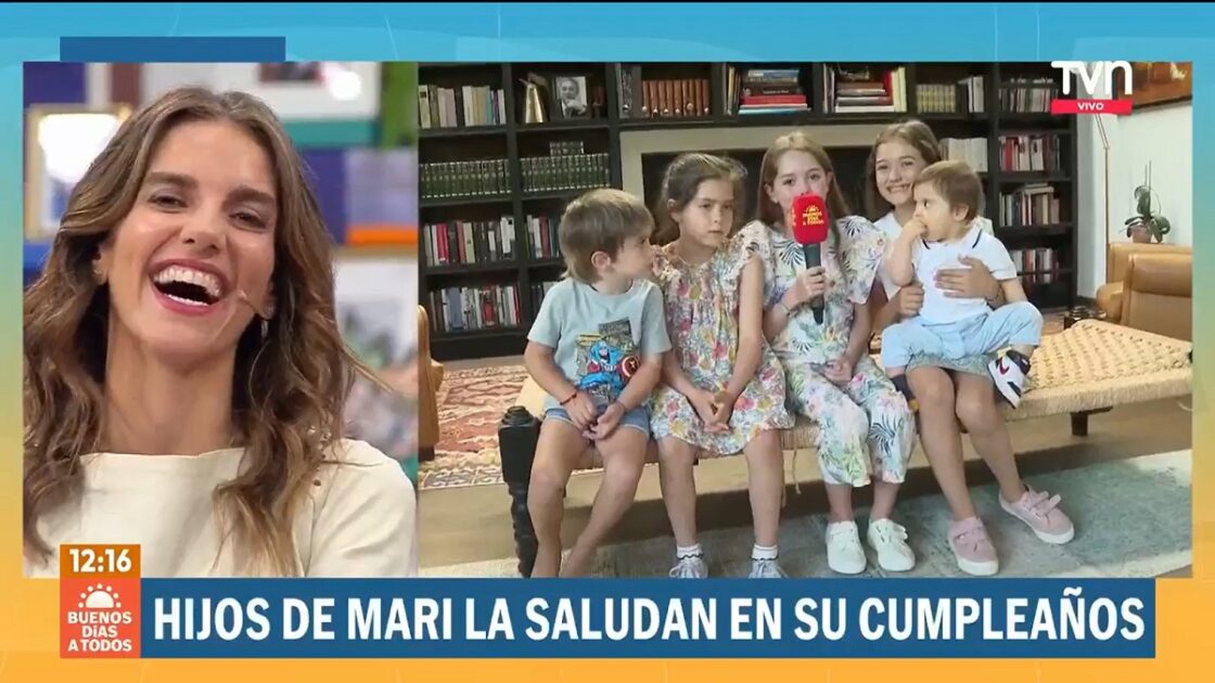María Luisa Godoy fue sorprendida por sus hijos en el BDAT por cumpleaños: “Precioso el regalo”