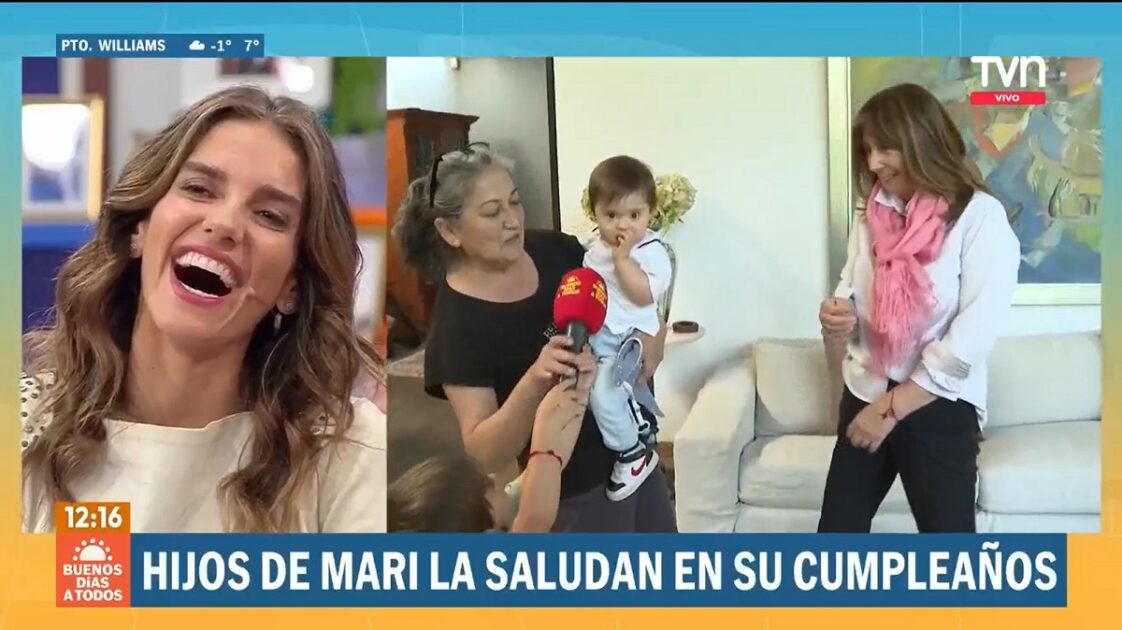 María Luisa Godoy fue sorprendida por sus hijos en el BDAT por cumpleaños: “Precioso el regalo”