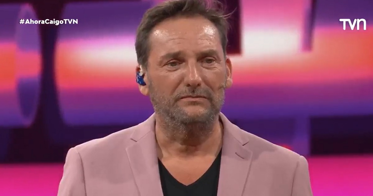 Daniel Fuenzalida se emocionó en Ahora Caigo