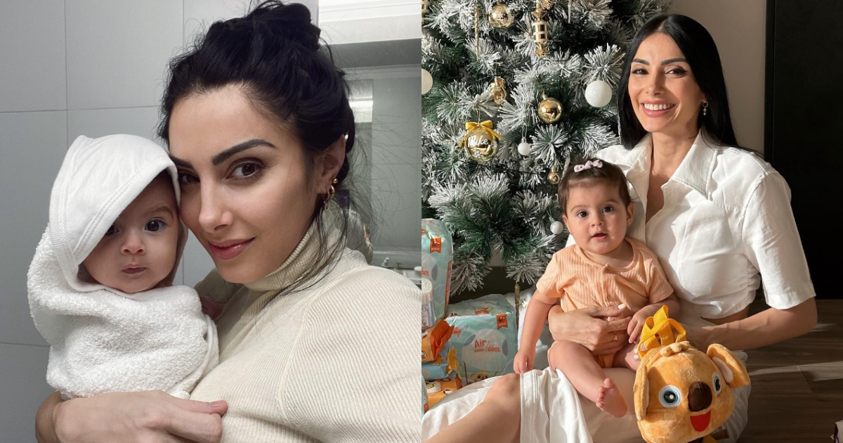 Flavia Medina respondió a crítica por darle a “probar” mate a su bebé: “Qué drama”