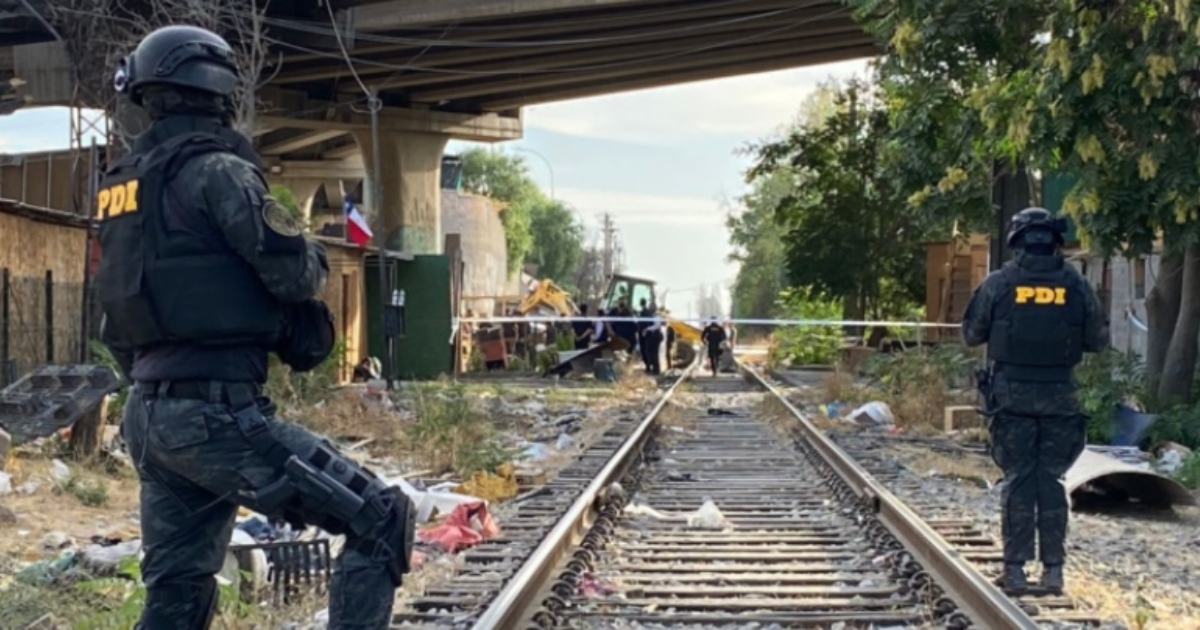 PDI halla cuerpo durante operativo en Maipú: podría tratarse de exmilitar venezolano secuestrado