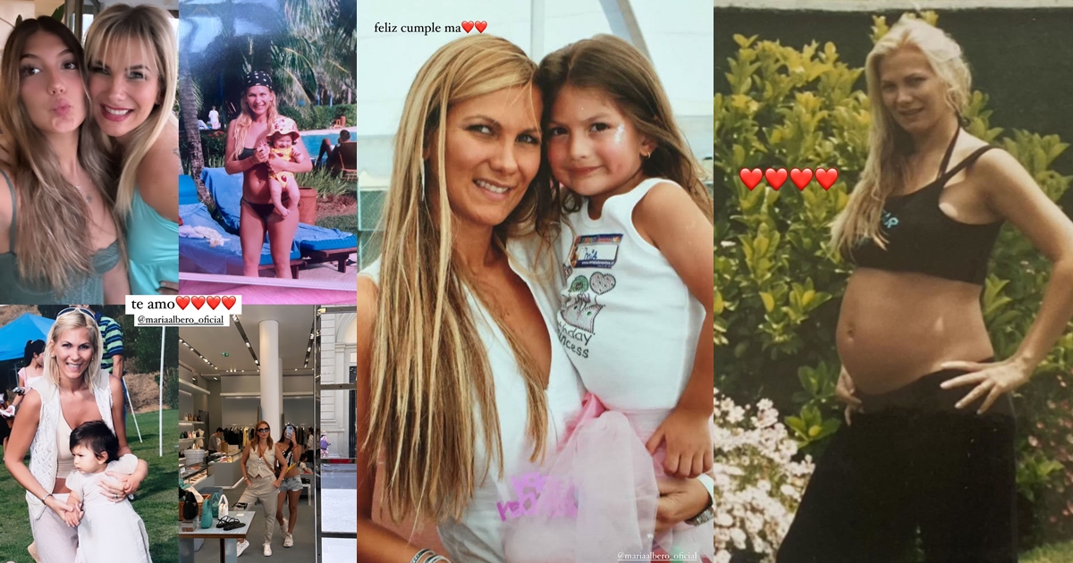 Hijos de Iván Zamorano y María Alberó saludaron a su madre