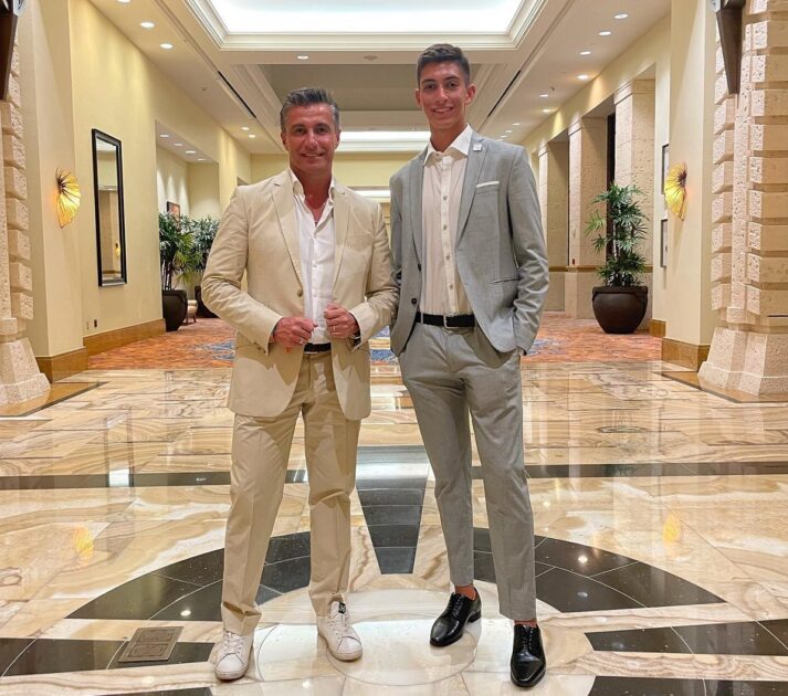 hijo menor de Ivette Vergara y Fernando Solabarrieta