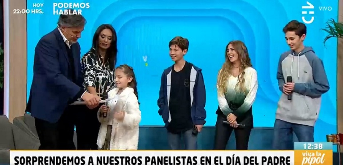 Elisa y Matías: los hijos de Felipe Vidal que lo acompañarán en Qué dice Chile