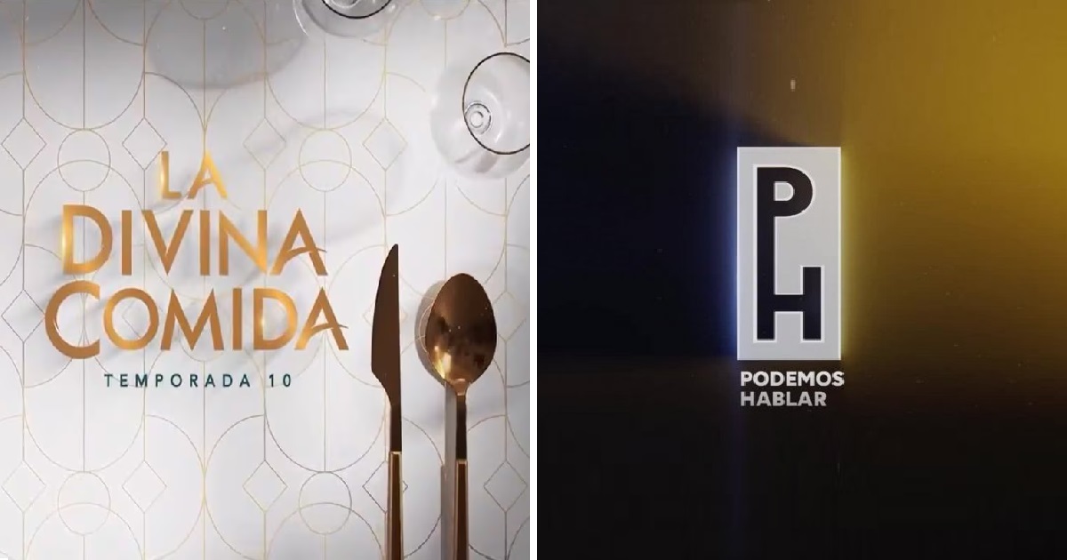 'La Divina Comida' y 'Podemos Hablar' revelan sus primeros invitados de la nueva temporada