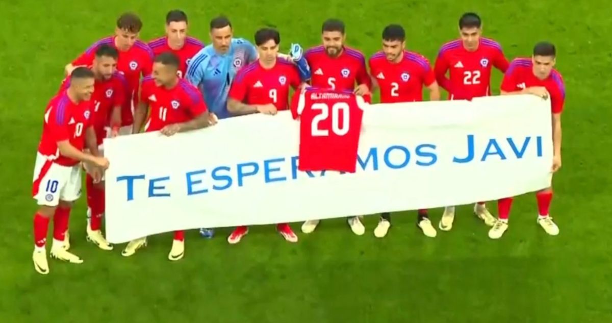 El potente mensaje de la 'Roja' para Javier Altamirano en amistoso con Francia