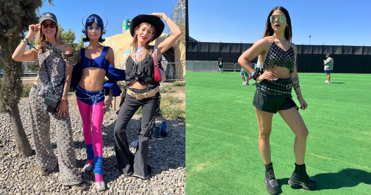 Con el estilo punk rock como protagonista: los mejores looks del segundo día de Lollapalooza Chile 2024