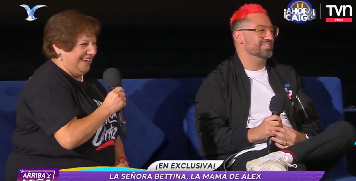 Madre de Alex Ortiz y chistes de su hijo sobre ella en Viña 2024: 