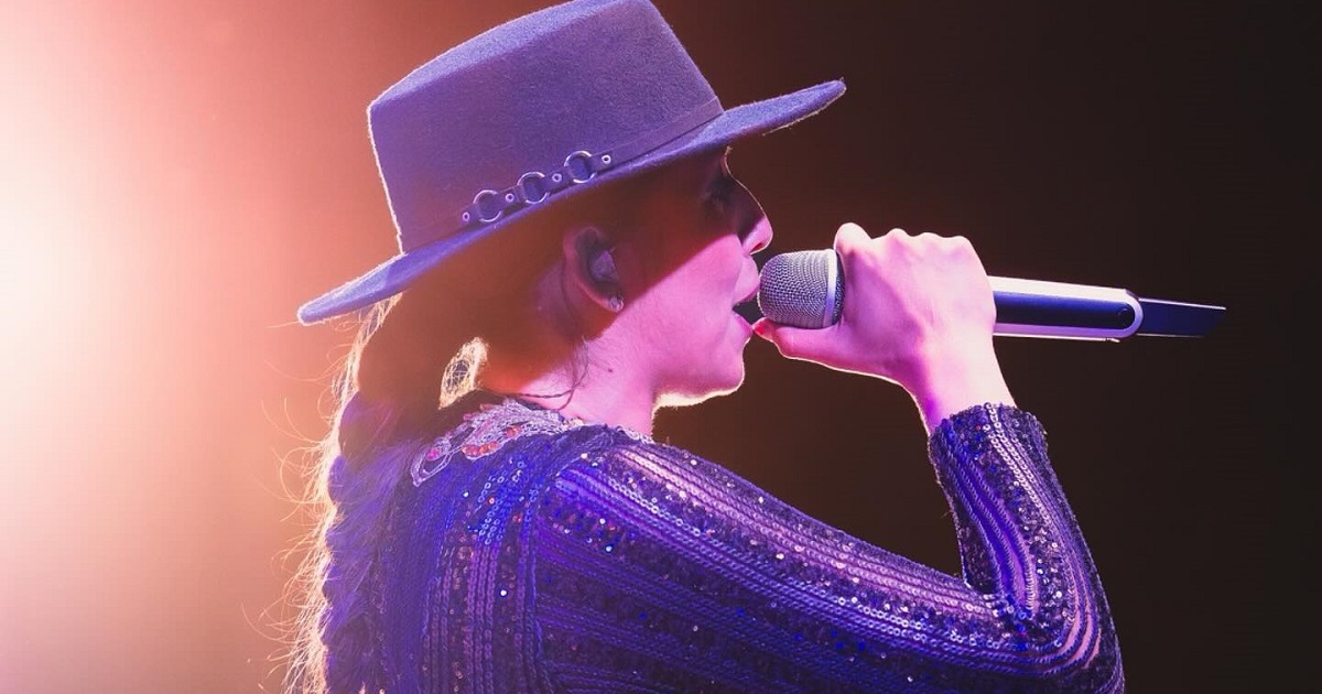 El acontecido show de María José Quintanilla en Lautaro: 