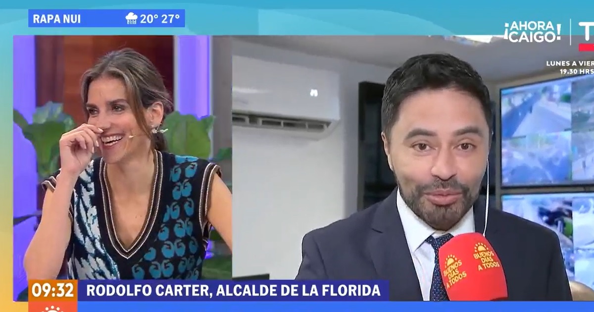 María Luisa Godoy llegó atrasada al matinal de TVN y hasta Rodolfo Carter la troleó en entrevista