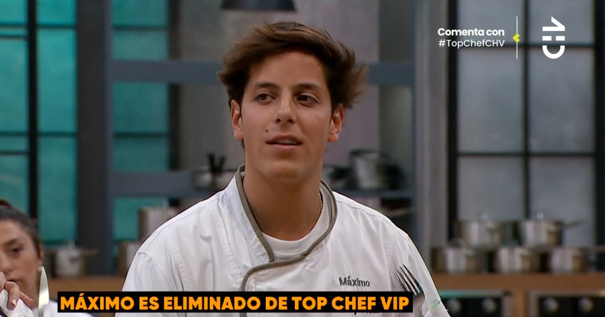Máximo Menem eliminado de Top Chef VIP