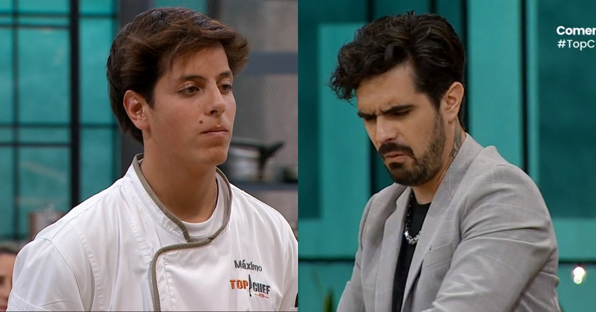 Máximo Menem recibió reto tras presentar plato no terminado en Top Chef VIP: 
