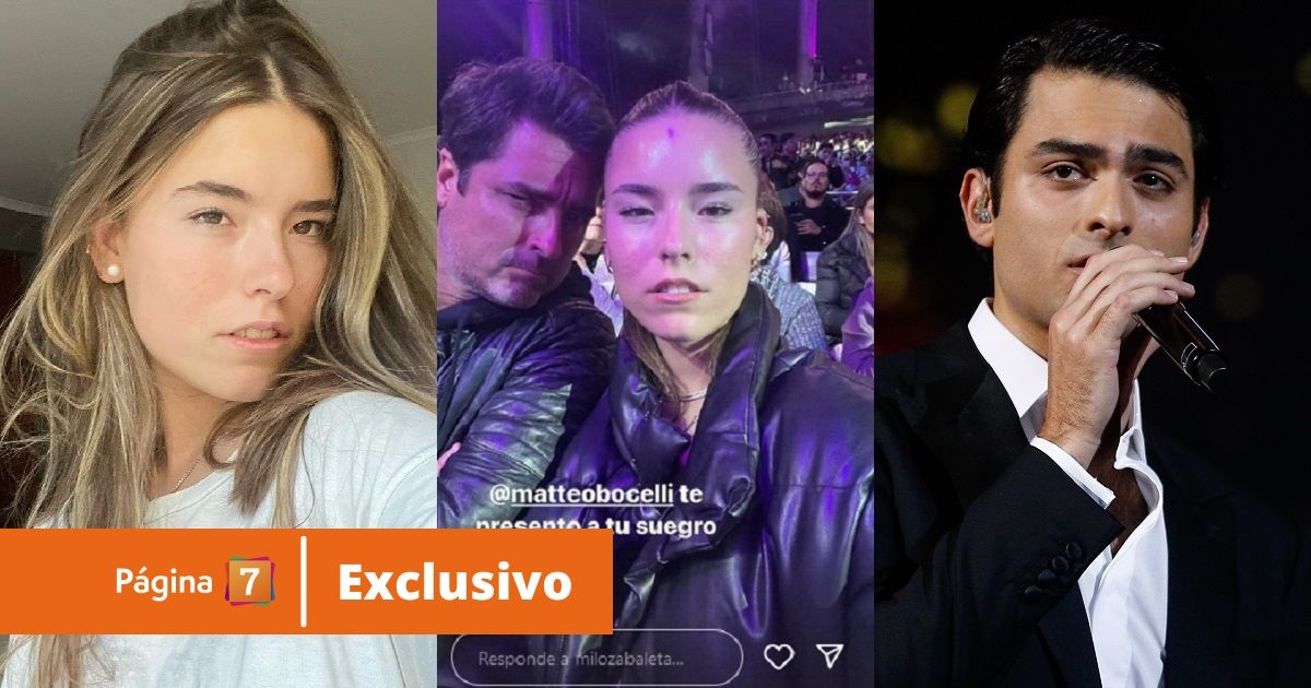 Milagros Zabaleta reveló si Matteo Bocelli contestó su coqueto mensaje tras Viña 2024