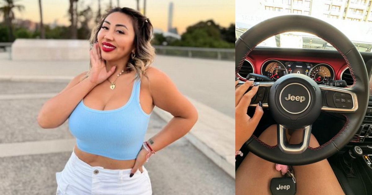 ¿Cuánto cuesta? Naya Fácil mostró su nuevo y lujoso auto todoterreno a días de ingresar a reality