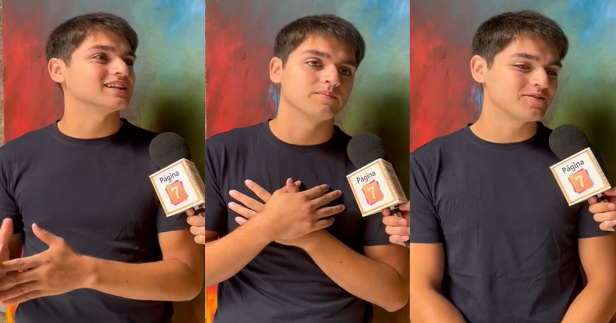 Oliver Borner y los detalles de su primera obra tras egresar de Teatro: 